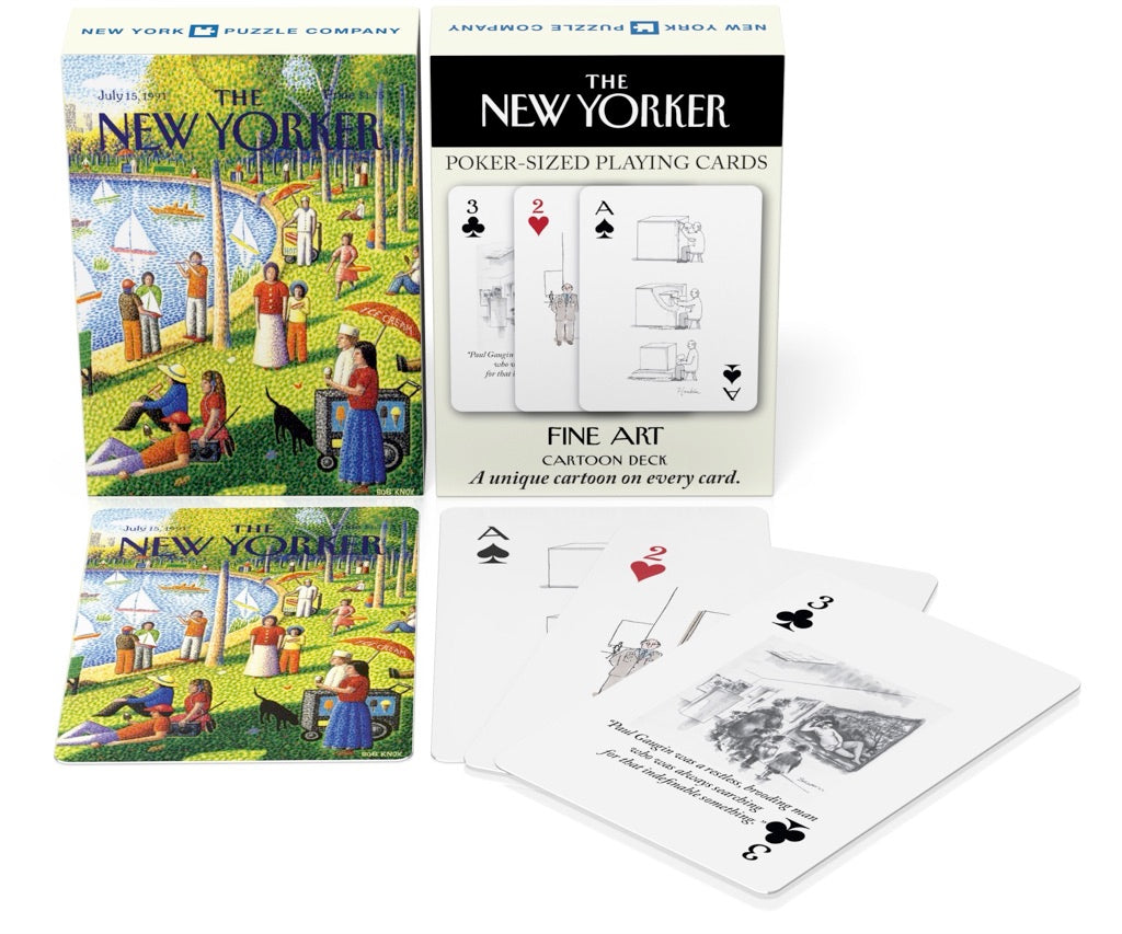 Fine Arts Cartoons Playing Cards Image 1