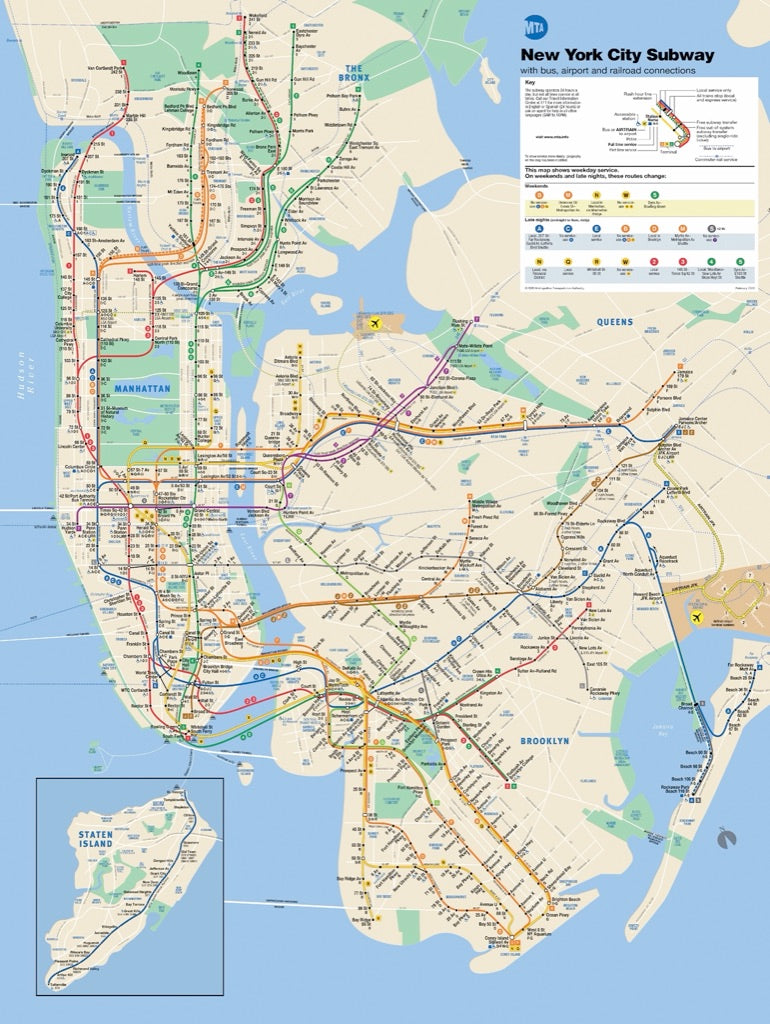 New York Subway Map Image 3