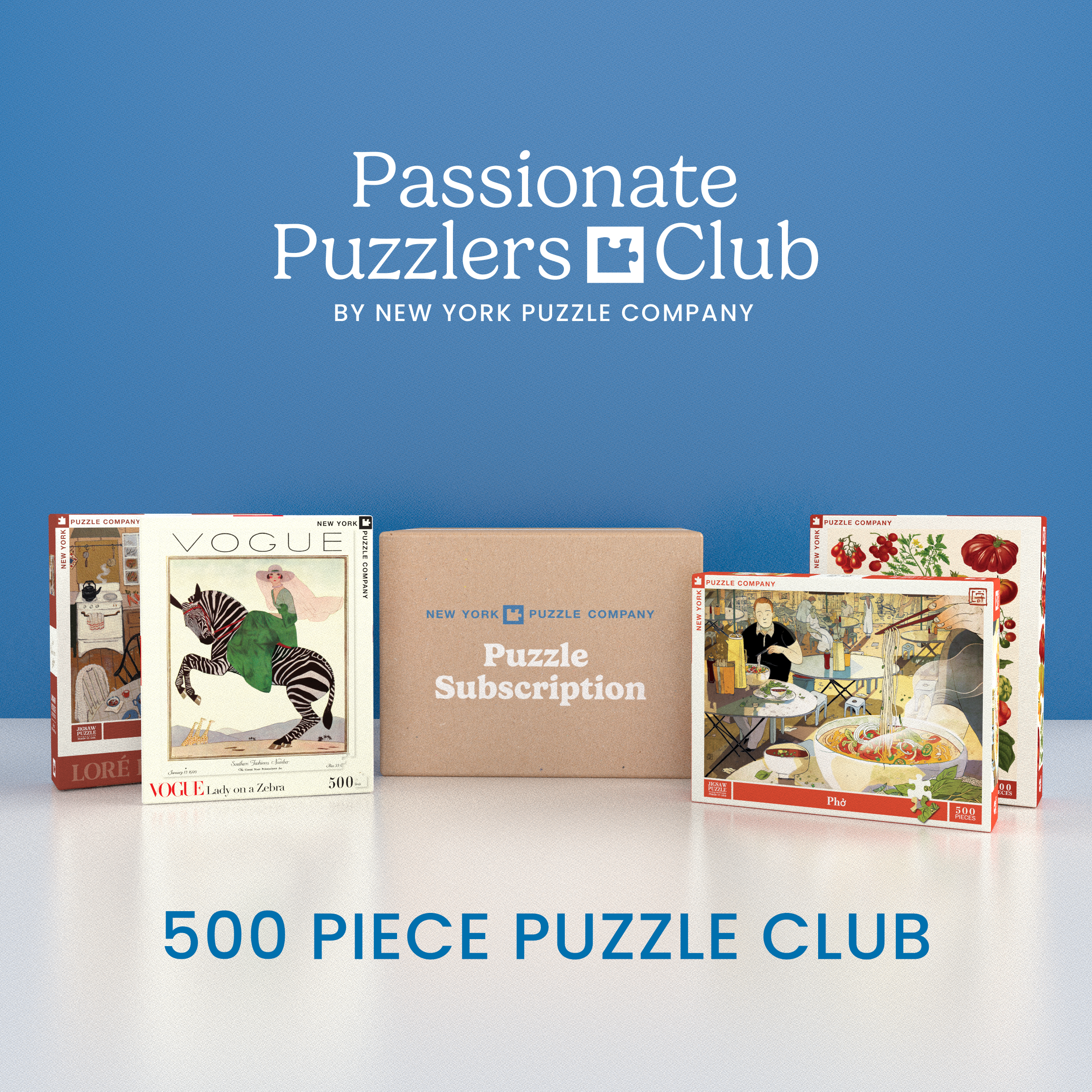 Passionate Puzzlers Club - 500 Piece